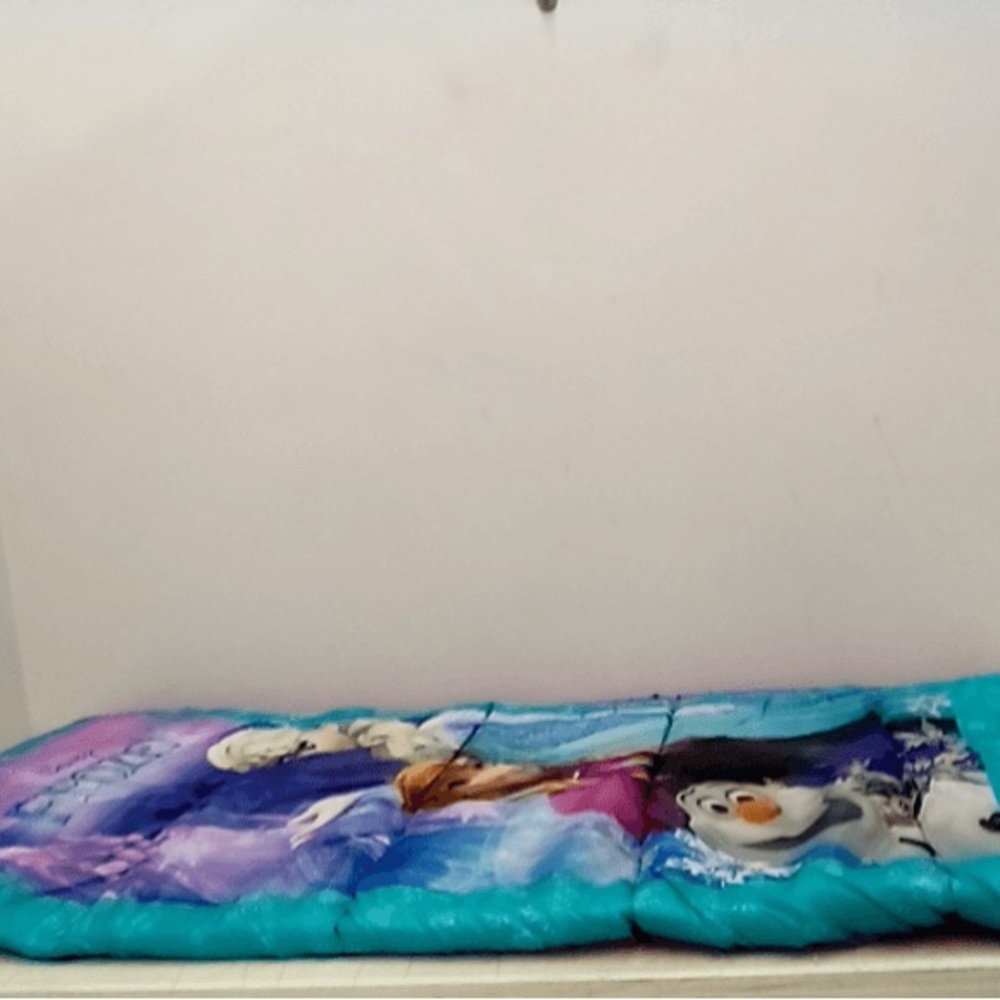 Disney Frozen, kids sleeping bag with pillow - Picture 2 of 7